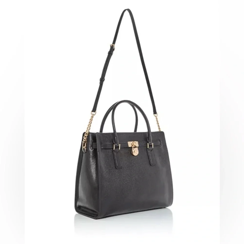 Michael Kors Hamilton Moderne Large Leather Satchel